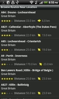 Motorcycle Rides Android App