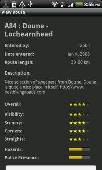 Motorbike Android App