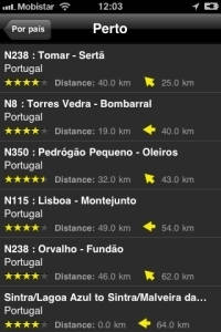 Android App Motorcycle Routes Screenshot 10