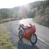 Motorcycle Road sp14--montescudaio-- photo