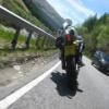 Motorcycle Road a85--tyndrum-- photo