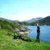 Motorcycle Road a861--ardgour-- photo